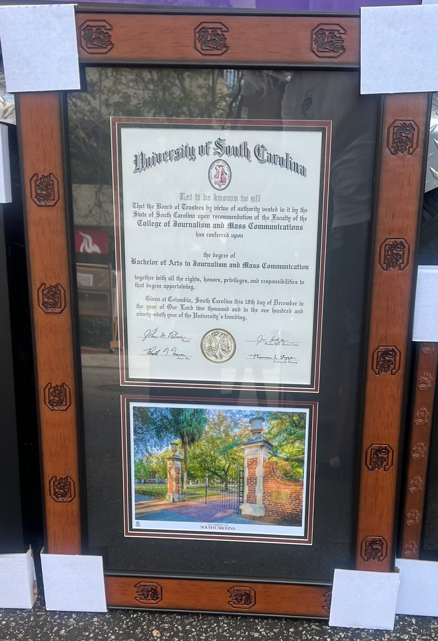 Diploma Frames for University of South Carolina